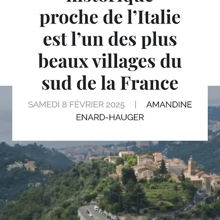 Apartment Mignon & Chaleureux Village Medieval Menton